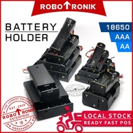 Battery Holder (18650 / AA / AAA) 3.7V / 1.5V Case w/ Wire Lead / PCB Batteri
