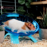 [UtilizingS] Pet Hamster Flying Saucer Exercise Squirrel Wheel Hamster Mouse Running Disc new