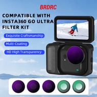For Insta360 Go Ultra Camera UV CPL ND8+ND16+ND32 Filter Photography Kit