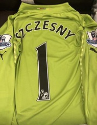 全新 連牌 連章  PUMA Arsenal 阿仙奴 球衣 龍門  施捷斯尼 Szczesny  Arsenal 14/15 (A) GK Shirt  AFC Arsenal Arteta