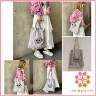 [ a-jolie ] Pearl Sunglasses Eco Tote Bag with Round Zipper Pocket [Ship from Japan] ajolie