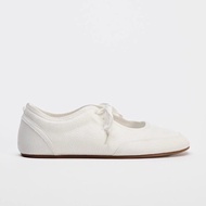 ZARAˉ Lace-up Flat Shoes Super Soft Casual Evening Ballet Shoes Womens Light And Non-tiring Soft Lea