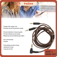 YUJINX Aux Cable, Plug and Play Flexible Earphone Replacement Cable, 3.5mm to Dual 2.5mm 120cm/47.2i