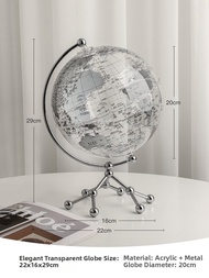 ZHONGGE | Luxury Crystal Globe Figurine