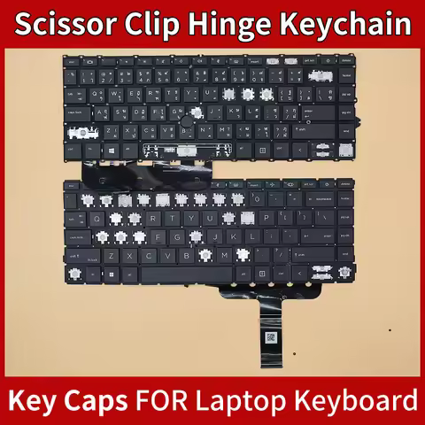 Replacement Keycap Key Cap Scissor Clip Hinge For HP Elitebook x360 1040 G4/1040 G5/1040 G6 HSN-Q02C