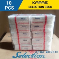 SELECTION Kapas Wajah [35 g/ 10 pcs] Kapas Selection / Selection Kapas