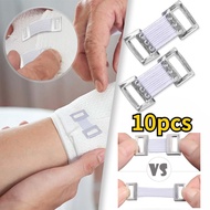 10pcs Elastic Bandage Clips Bandage Buttons Bandage Hooks Bandage Clips Elastic Aluminum