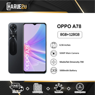 OPPO A78 5G Smartphone (8GB RAM+128GB ROM) | Original OPPO Malaysia