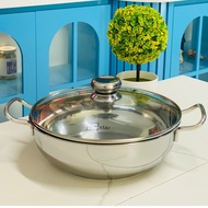 Fivestar 3-bottom stainless steel hot pot from size 24/26/28-stainless steel 430