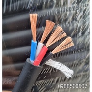 Speaker wire 4×1.5 and 4×2.5 pure copper core (combo 10m)