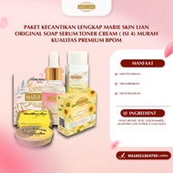 Marie Skin - Paket Kecantikan Lengkap Isi 4 Sabun Toner Serum Cream