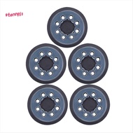 5PCS 125mm Sanding Disc Backing Pad 8 Hole Hook&Loop Abrasive Wheel for DWE6423/6423K DCW210B Orbita