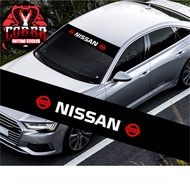 Car Rear Windshield Sticker For Nissan March Livina X-trail Navara