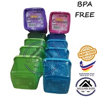 Elianware Square Mini Container Midget Sugar Sauce Baby Food Container - Square Mini Food Storage Co