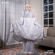 [NEW!] TAZBIYA MUKENA TRAVEL PREMIUM MINI POUCH SOFT MATTE 2IN1 ZAINAB SERIES | Mukena Travel Halus 