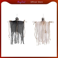 MagiDeal Hanging Ghost Outdoor Halloween Decorations Haunted House Prop for Home