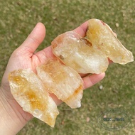 Rough Citrine Crystal Raw Citrine Stone - Healing Crystals & Stones Brazilian Citrine