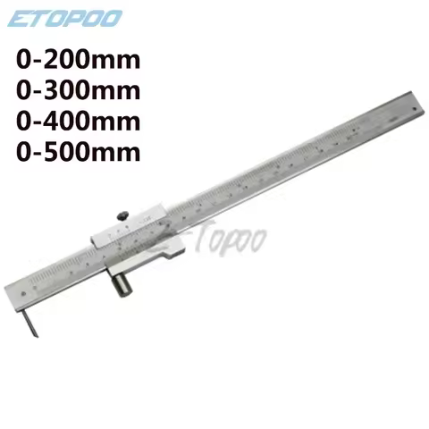 200mm 300mm 400mm 500mm Stainless Steel Parallel Marking Vernier Caliper Marking Gauge with Carbide 