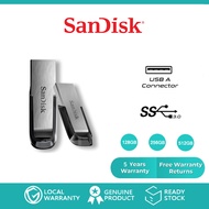 SanDisk Ultra Flair 128GB/256GB/512GB USB 3.0 Flash Drive (Speed Up to 150MB/s)