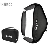 HEEPDD Godox 80 x 80cm/31 31inch Flash Softbox Diffuser with S2-type Bracket Bowens Mount Carry Bag 