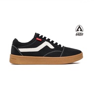 Aerostreet 37-44 Massive 2.0 Low Black/White / Black/Black / Black/Gum / Merah Bata Coklat - Sepatu 