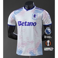 Brand New: 25-26 Aston Villa Second Away Players Football Jersey S-2XL