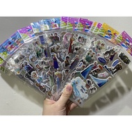 3D Frozen Girl Stickers