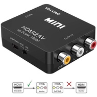 HDMI To RCA HDMI TO AV Adapter HD Video Converter Box 1080P Support NTSC PAL for TV BOX/Old TV