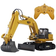 [READY STOCK 🇲🇾🇲🇾🇲🇾] - HUINA HUI NA 11CH Excavator Bulldozer 1510 2.4GHz RC Alloy Truck Engineering 