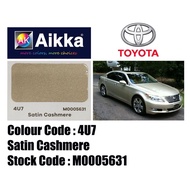 AIKKA TOYOTA 4U7 SATIN CASHMERE 2K CAR PAINT / CAT KERETA 2K