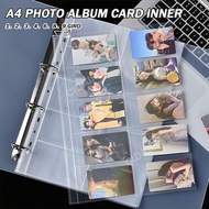 A4 Kpop Binder Pages - 9 Pocket Organizer PVC-Free Sleeve, Business Receipts & Pokemon Collections