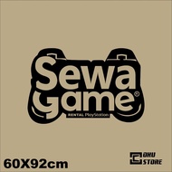 Custom Sticker 52 RENTAL PLAYSTATION PS GAMES - OKU STORE