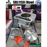 👍SKIM TINGKAT SRL115 FI (NEW) 68MM 65MM 63MM 60MM 57MM 58 LEO RACING LAGENDA 115ZR SRL115 Block Cyli