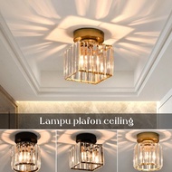 Jw led Decorative Lights Living Room Ceiling Stairs crystal Chandelier Minimalist Ceiling Lights Fittings Wholesale