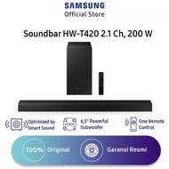 Home Theater & KaraokeSAMSUNG Soundbar HW-T420 2.1 Ch, 150 W Terlaris