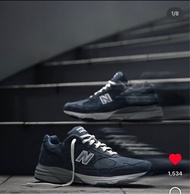 New Balance 993 Kith Asteroid Ronnie Fieg Navy U993HK
