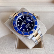 Rolex Rolex Submariner Golden Blue Water Ghost Men's Watch Fully Automatic Mechanical Watch126613