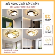 Ceiling lamp - Round ceiling lamp with modern design, decorating bedroom, living room....