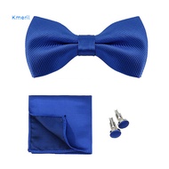 Matching Bow Tie Set Men Bow Tie Set Stylish Men's Bow Tie Set for Weddings Business Events Complete