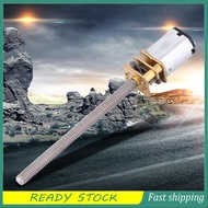 30RPM 60RPM 100RPM 150RPM 200RPM 300RPM 400RPM 500RPM 1000RPM Gear Motor with M4x55mm Spindle for 12