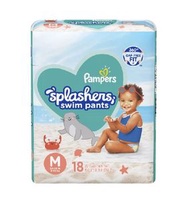 Pampers Splashers Size M 幫寶適 嬰兒紙泳褲中碼 18件 037000764588 / 030772055663