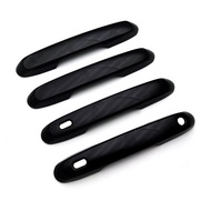 For   250 Prado LC250 2024 Car Side Door Handles Cover Trim Accessories Black