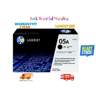 HP 05A Black LaserJet Toner Cartridge (CE505A)
