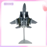 [hufgymtd] 1/100 F 15E Fighter Fighter Aircraft Model Collectables Metal Planes Fighter Model Toy fo