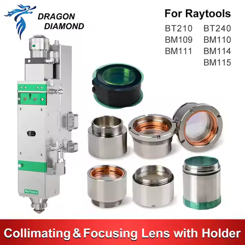 Raytools Laser Collimating & Focusing Lens with Holder D28 D30 for BT210S BM110 BM111 BM114 BM115 Fi