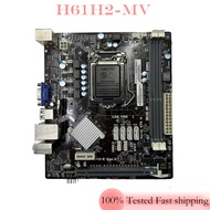 H61 Mini-ITX Mainboard For ECS H61H2-MV Motherboard LGA 1155 DDR3 100% Tested Fully Work