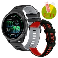 Garmin Forerunner 570 Strap Silicone Band Wristband For Garmin Forerunner 970 Screen Protector Film 
