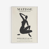 Tranh treo tường | Tranh Matisse Tate Modern - Woman Figure - Black - Neutral Printable Wall Art Mat