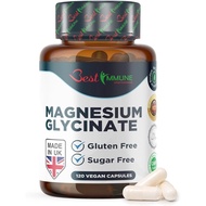 Immune Magnesium Glycinate 1000mg per Serving   Magnesium  for Absorption Bioavailability  Ideal for