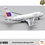 Miniature Aircraft 1/400 United Airlines Boeing 747Sp By Jc Wings